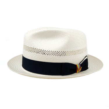 Biltmore Justify Official Kentucky Derby Straw Fedora in Ivory