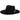 Biltmore Postino Wool Felt Fedora in Black OSFM #color_ Black OSFM