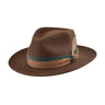 Biltmore Pride Smooth Finish Fur Felt Fedora in Mocha #color_ Mocha