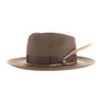 Biltmore Slicker Wool Felt Fedora in Dark Fawn #color_ Dark Fawn