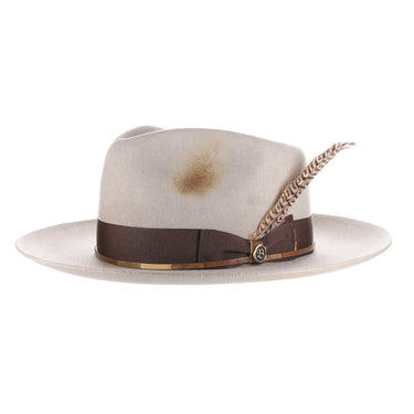 Biltmore Slicker Wool Felt Fedora in Light Fawn