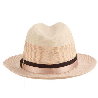 Biltmore Unbridled Kentucky Derby Straw Fedora Hat | DAPPERFAM display picture 1
