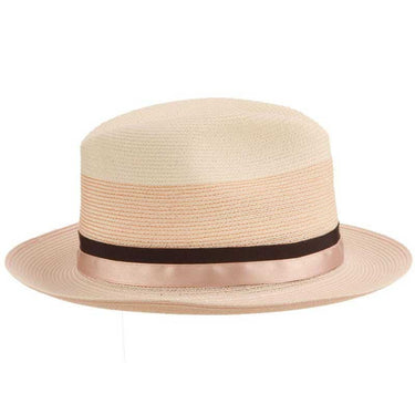 Biltmore Unbridled Kentucky Derby Straw Fedora Hat | DAPPERFAM display picture 2