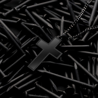 Stone Cross (Large) - Stealth