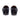 Men's Black Velvet Slipper II With Black Grosgrain Stripe in #color_