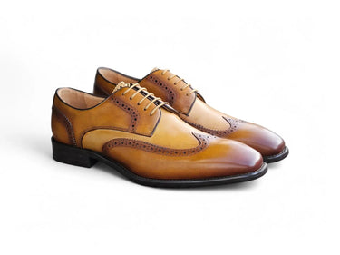 Carrucci Shoes Blucher Wingtip Oxford Dress Shoe