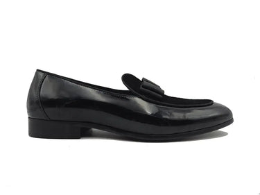Carrucci Shoes Bow Tie Patent Leather Oxford