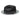 Bruno Capelo Antonio 2-Tone Straw Fedora Hat Snap Brim in Black / White #color_ Black / White