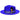 Bruno Capelo Bel-Air Crushable Wool Felt Fedora Hat in Royal Blue
