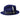 Bruno Capelo Blues Brothers Wool Pinch Front Fedora in Navy
