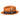 Bruno Capelo Blues Brothers Wool Pinch Front Fedora in Burnt Orange / Black