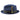 Bruno Capelo Blues Brothers Wool Pinch Front Fedora in Denim / Blue #color_ Denim / Blue