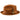 Bruno Capelo Blues Brothers Wool Pinch Front Fedora in Cognac