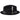 Bruno Capelo Blues Brothers Wool Pinch Front Fedora in Black