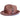 Bruno Capelo Blues Wool Pinch Front Fedora in Pecan Brown