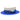 Bruno Capelo Boater Two-Tone Straw Flat Brim Skimmer in White / Blue