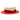 Bruno Capelo Boater Two-Tone Straw Flat Brim Skimmer in White / Red