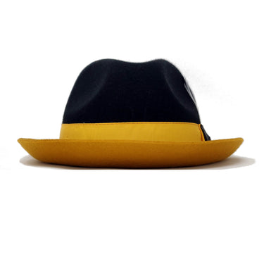 Bruno Capelo Caesar Pinch Front Wool Fedora in #color_