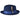 Bruno Capelo Chicago Center Dent Wool Fedora in Navy