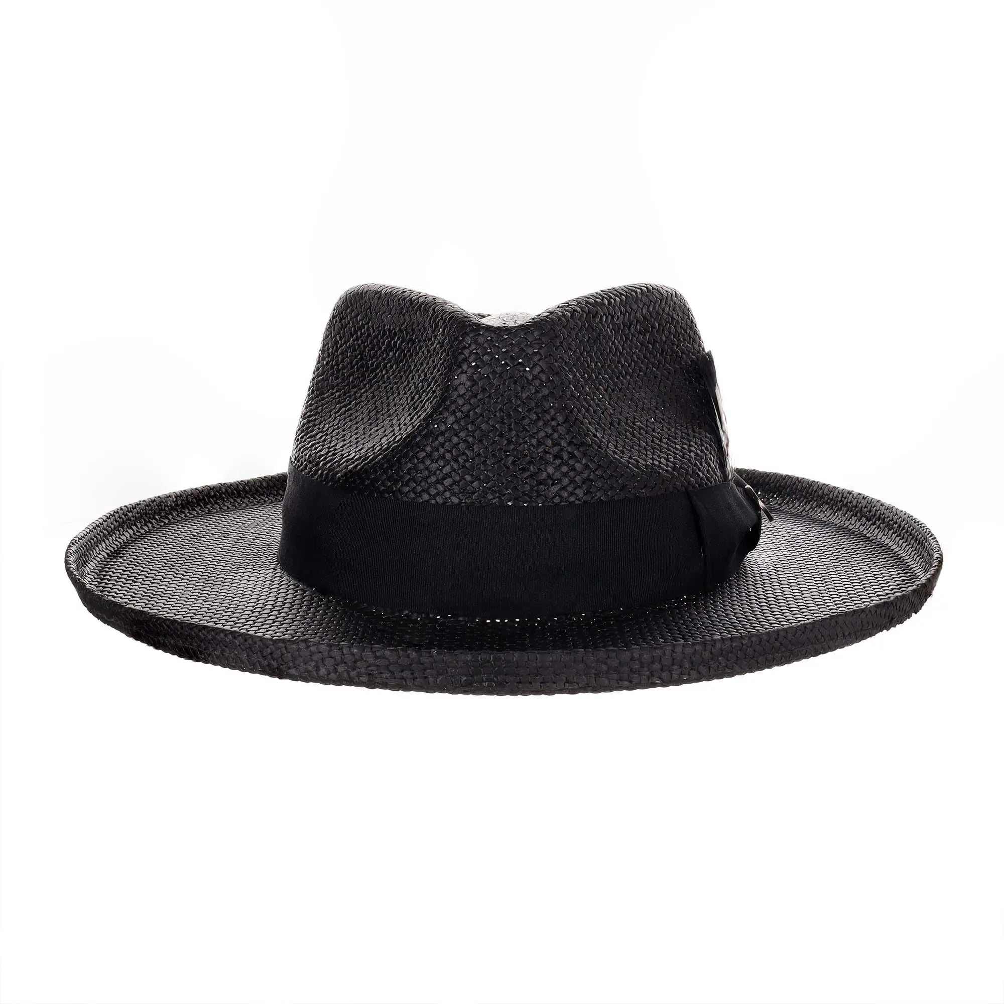 Lmtossey Cappello Fedora In Feltro Di Lana Con Fascia Di Piume Cappello Lmtossey Cappello Fedora In Feltro Di Lana Con Fascia Di Piume Cappello