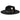 Bruno Capelo Duke Wide Brim Wool Fedora in Black