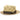 Bruno Capelo Enrico Vented Straw Fedora in Ivory / Cognac #color_ Ivory / Cognac