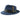 Bruno Capelo Fabio Wool Felt Teardrop Fedora in Denim / Blue