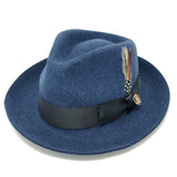 Bruno Capelo Fabio Wool Felt Teardrop Fedora