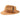 Bruno Capelo Fabio Wool Felt Teardrop Fedora in Acorn / Camel