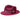 Bruno Capelo Fabio Wool Felt Teardrop Fedora in Burgundy