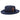 Bruno Capelo Gambler Wide Brim Straw Gambler in Navy