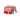 Bruno Capelo Georgio Two-Tone Straw Fedora in Red / White