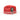 Bruno Capelo Giancarlo Two-tone Straw Fedora in Red / White