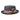 Bruno Capelo Giorgio Timeless Classic Straw Pork Pie in Navy / Cognac #color_ Navy / Cognac