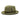 Bruno Capelo Godfather Straw Homburg in Olive