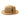 Bruno Capelo Godfather Straw Homburg in Tan