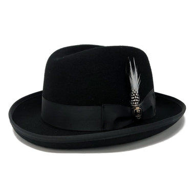 Bruno Capelo Godfather Wool Homburg in Black