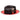 Bruno Capelo Havana Pinch Front Straw Fedora in Black / Red