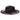 Bruno Capelo Influencer Wide Brim Wool Fedora in Black / Red / Lt. Grey #color_ Black / Red / Lt. Grey