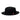Bruno Capelo King Center Dent Wool Fedora in Black