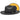 Bruno Capelo Kingdom Color Bottom Wide Brim Straw Fedora in Black / Gold