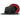Bruno Capelo Kingdom Red Bottom Wide Brim Straw Fedora in Black / Red