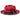 Bruno Capelo Kingston Hand-dyed Center Dent Wool Fedora in Black / Red