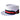 Bruno Capelo Legionnaire Boater (Straw) Straw Dress Cap in White - Navy / Red #color_ White - Navy / Red