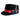 Bruno Capelo Legionnaire Two-Tone Wool Dress Cap Black / Red