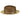 Bruno Capelo Madison Two-Tone Straw Fedora in Ivory / Brown #color_ Ivory / Brown