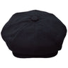 Bruno Capelo Melton Wool Newsboy Cap in Black