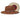 Bruno Capelo Monarch Color Bottom Wide Brim Wool Fedora in Cognac / Bone #color_ Cognac / Bone