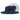 Bruno Capelo Monarch White Bottom Wide Brim Wool Fedora in Navy / White