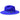 Bruno Capelo Monarch White Bottom Wide Brim Wool Fedora in Royal / White